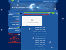 Tablet Screenshot of bialogard.morsy.pl